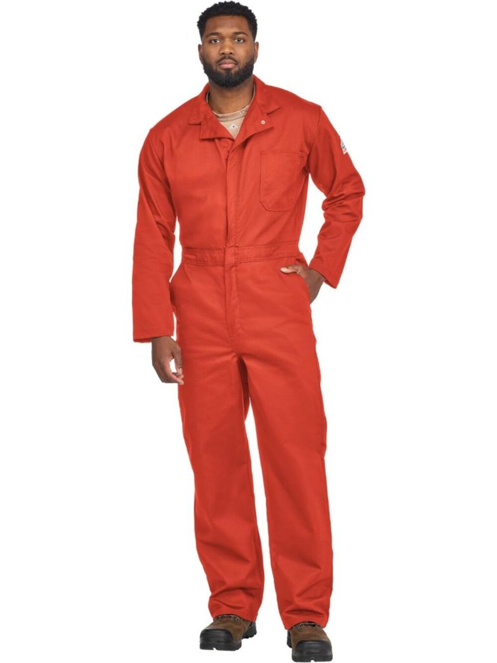 Men's Midweight FR Classic Coverall - Flame Resistant, Durable Workwear, Safety